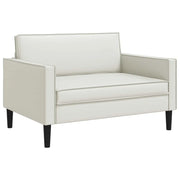 Poltrona XXL Bianco Similpelle 42043537