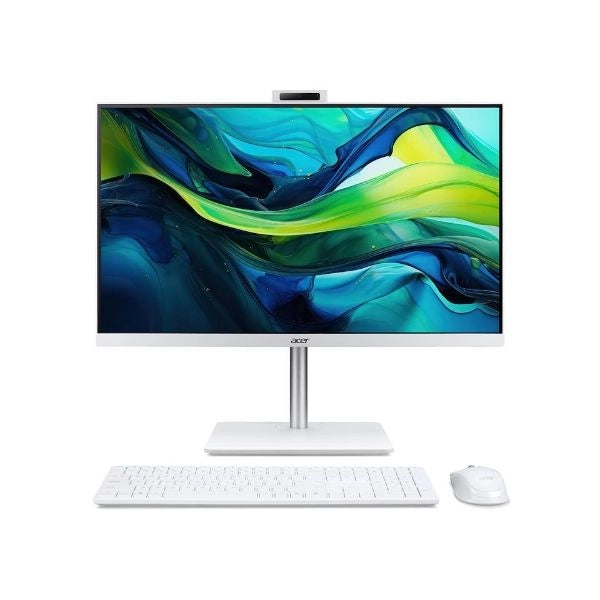 All in one acer aspire c27a-p1mtl dq.bx7et.002 27 ultra 5 115u 16gb ssd512gb tastiera mouse w11