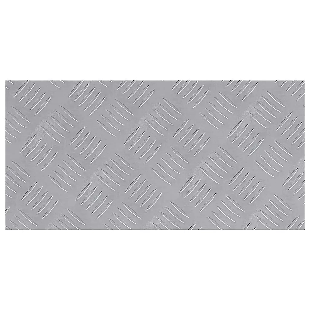 Gradini per Scale 2 pcs Argento 50 x 25 cm Alluminio 4104273