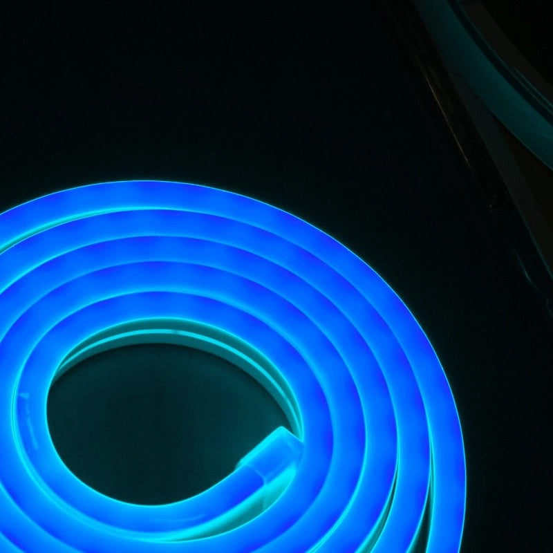 Striscia LED Neon 5M 8.5W/M 12V 120LED Modellabile e Tagliabile IP65 Impermeabile Blue Light Angolazione Luce 120
