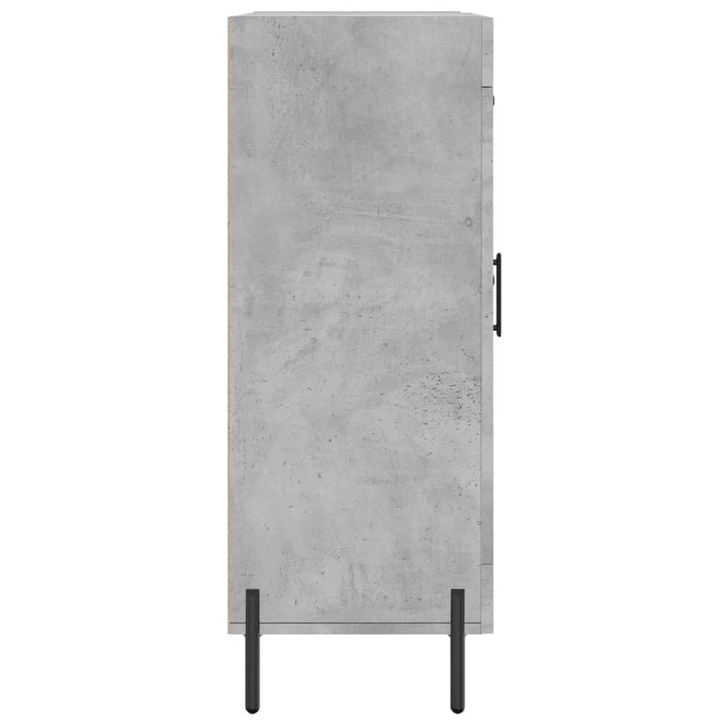 Buffet credenza cassettiera armadio mobile contenitore organizer per cucina soggiorno salotto 69,5 x 34 x 90 cm legno ingegnerizzato grigio 02_0032049