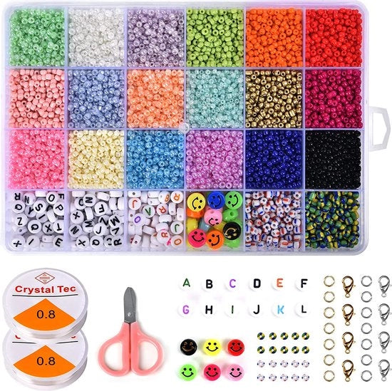 Set di DIY per gioielli personalizzati - Accessori per ragazze e donne - Set completo per creare gioielli unici - Tutto l'occorrente per iniziare