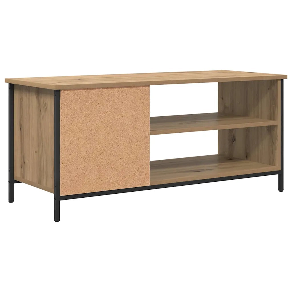 vidaXL Mobile TV rovere artigianale 100 x 40 x 45 cm Legno multistrato