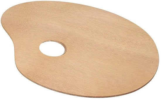 Scatola per vernice con coperchio a dadi - Pallet in legno - Sostenibile - Adatto per adulti/bambini - Per vernice acrilica/olio - Stile vintage - Pallet per vernice