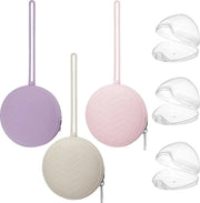 Set di 6 contenitori per cibo, 3 contenitori in silicone e 3 contenitori in plastica trasparente, contenitore per cibo da portare con sé, contenitore per bambini, per bambine, per bambini