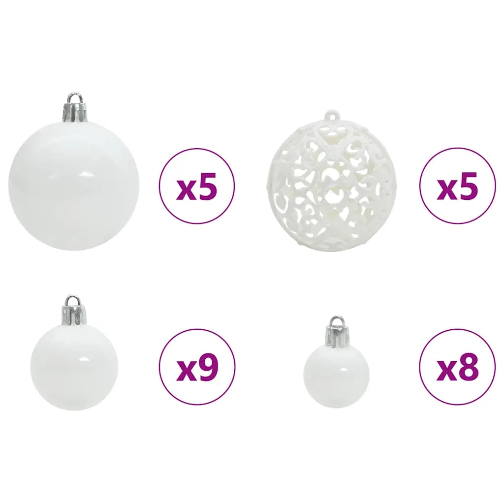 Albero di Natale artificiale con 150 LED Verde 120 cm 3394999