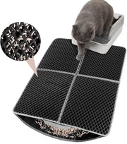 Matte per gatto, 75 x 55 cm, grande pannello per gatto, pannello antiscivolo per gatto, grande pannello impermeabile per gatto con doppia finitura