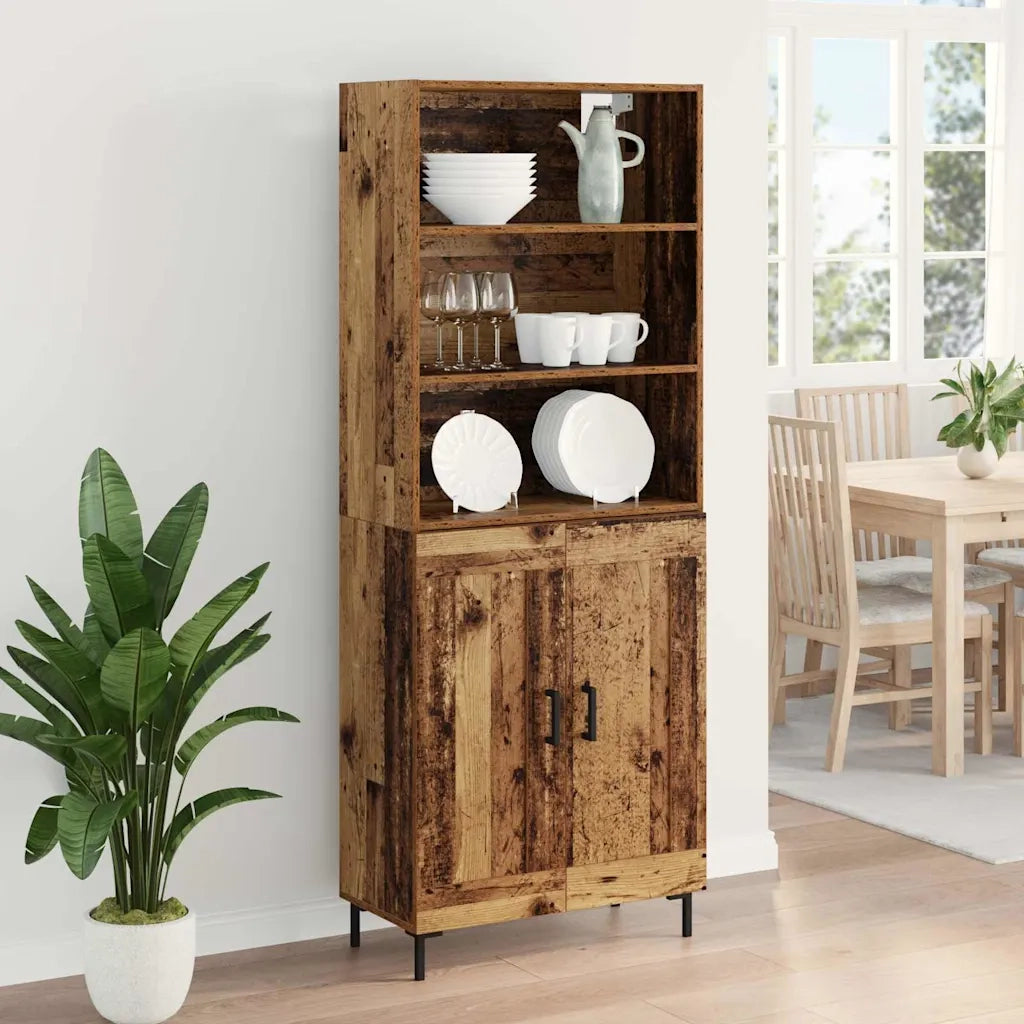 Credenza Legno vecchio 69,5 x 34 x 180 cm Legno multistrato 3415641