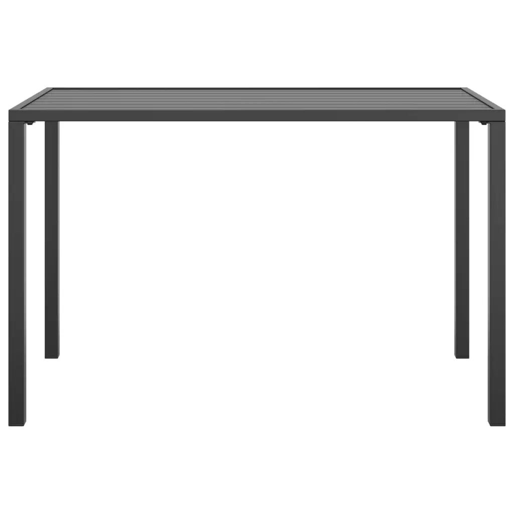 Tavolo da Pranzo da Giardino-Tavolo da esterno Antracite 110x54x70 cm Acciaio