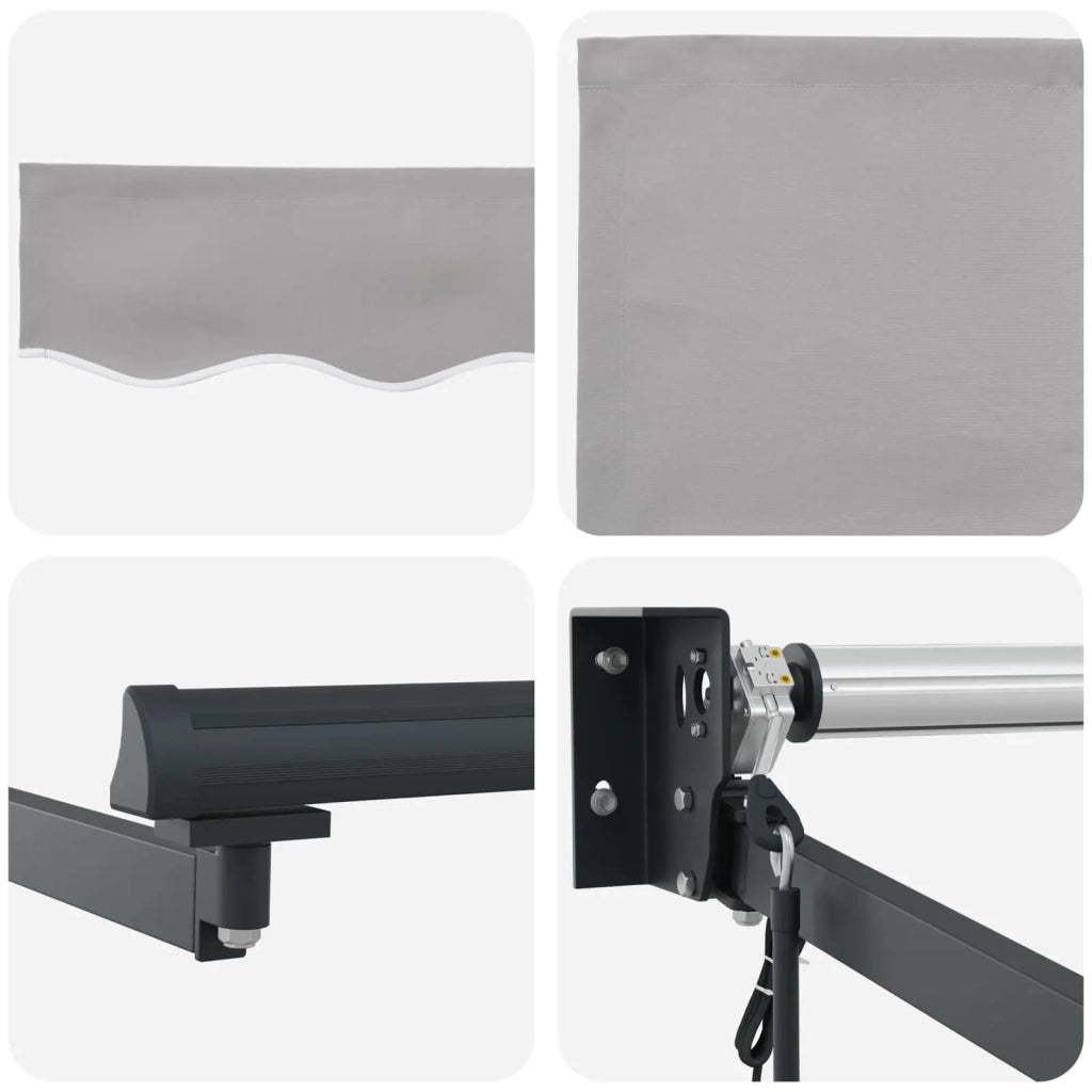 Tenda da Sole Grigio chiaro 300 x 250 x 165 cm Poliestere 3330098