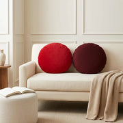 Cuscino con cuscino HEERLEN 6 pz Rosso Tessuto 928688