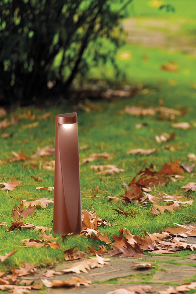 EDDIE Bollard Paletto LED 7W 50° IP65 4000K 833lm Struttura in Alluminio Pressofuso Verniciato Verde - Rossini Illuminazione