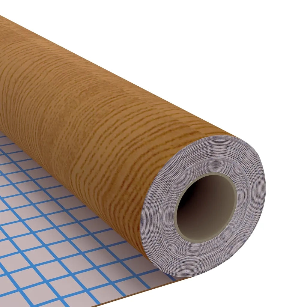 Pellicole Autoadesive per Porte 2 pz Rovere Chiaro 210x90cm PVC 146114
