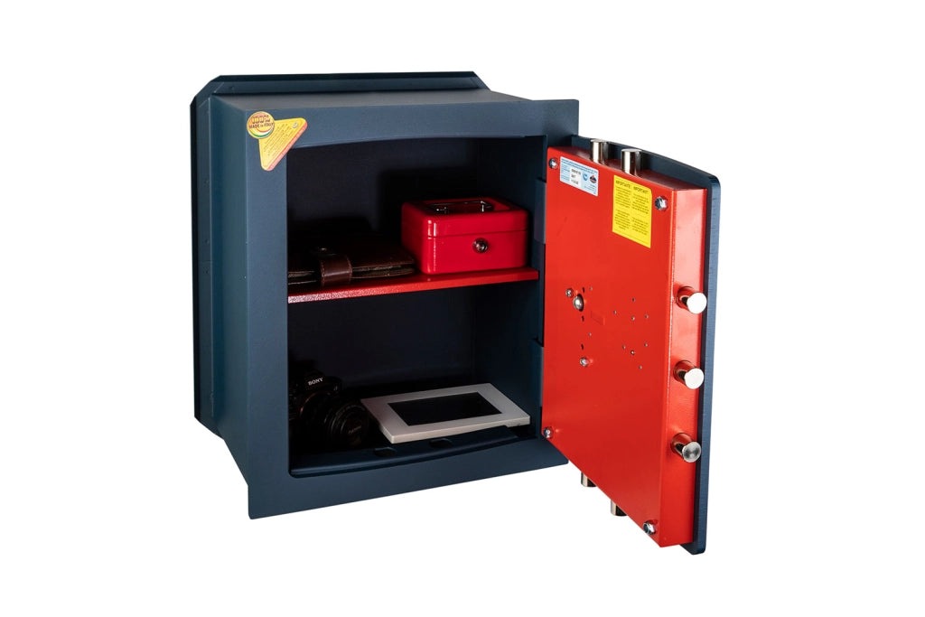 Cassaforte a Muro Technomax GD/3B Chiave+Combinazione Porta 10 mm