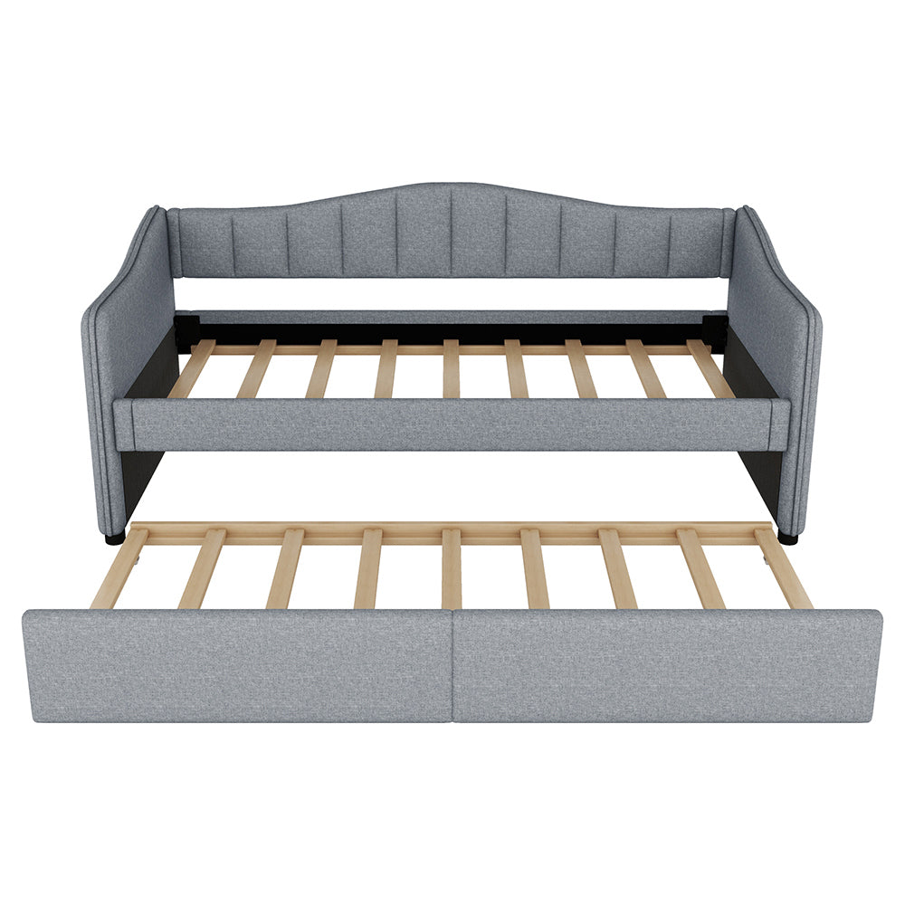 Letto Gigogne - Xylo - 90x200 cm - Grigio Lino - Canap?? letto