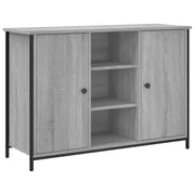 Credenza | Madia | Buffet da pranzo | Armadio da pranzo Grigio Sonoma 100x35x70 cm in Legno Multistrato