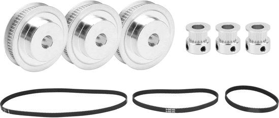 Sincronizzatore ruota 20/60 denti, foro 8 mm, 2GT, contenitore