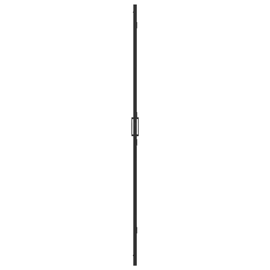Parete doccia walk-in Nero 80 x 6,5 x 190 cm CFW1884827