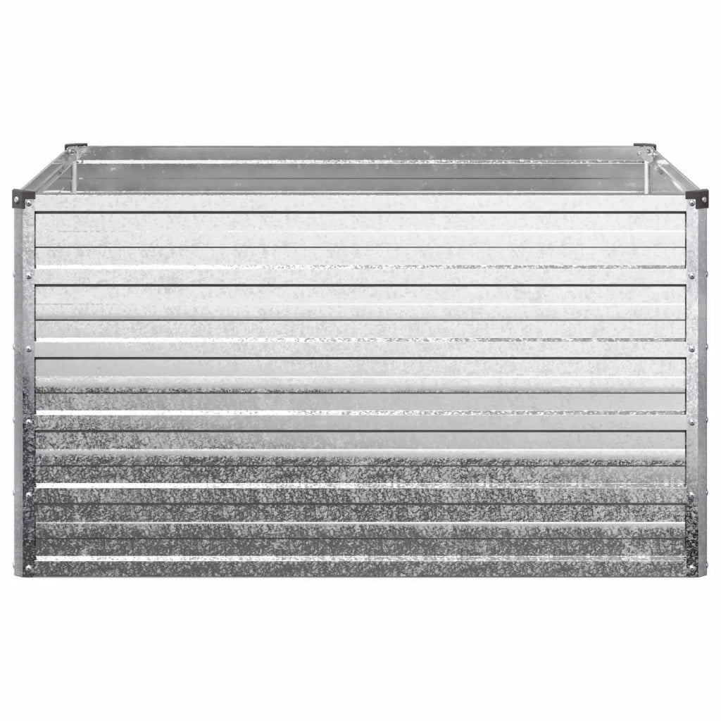 Letto rialzato da giardino Argento 100 x 80 x 55 cm 8006390