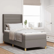 Letto a molle con materasso Talpa 90 x 190 cm Tessuto 3341746