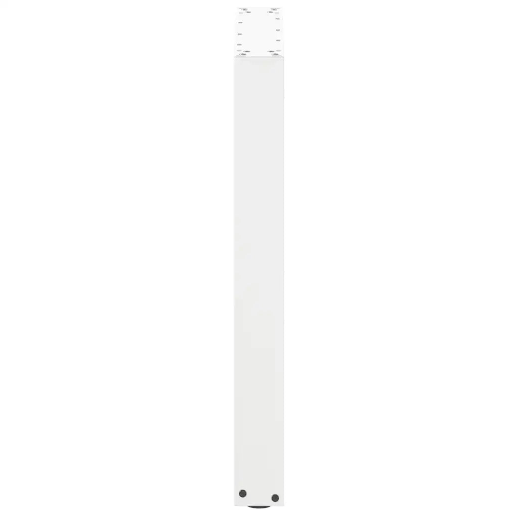 Gambe per tavolo da pranzo a forma di U 3 pz bianche 70x(72-73) cm in acciaio 4013201