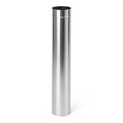 Tubo acciaio inox diametro 250 mm sp. 0,5 mm h. 1000 mm canna fumaria