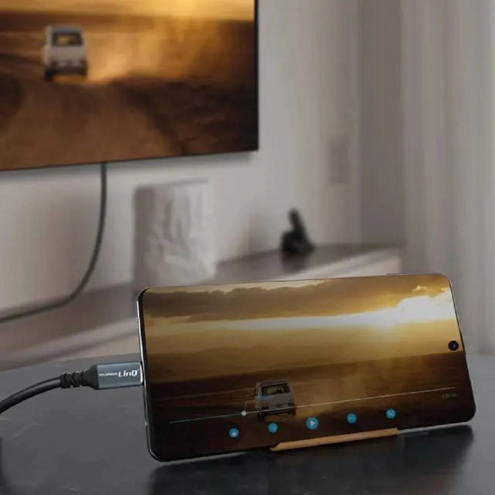 Trade Shop - Cavo Video Adattatore Da Type-c A Dp Display Port Ultra Hd 8k 1,8 Mt Tpc-dp8k60 -