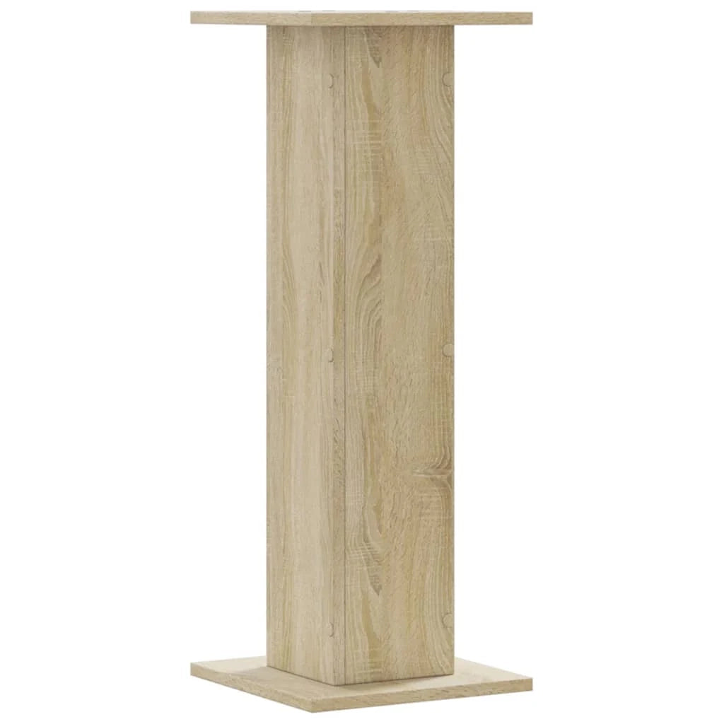 Portavasi mobili per fiori set da 2 legno ingegnerizzato Sonoma marrone 02_0045351
