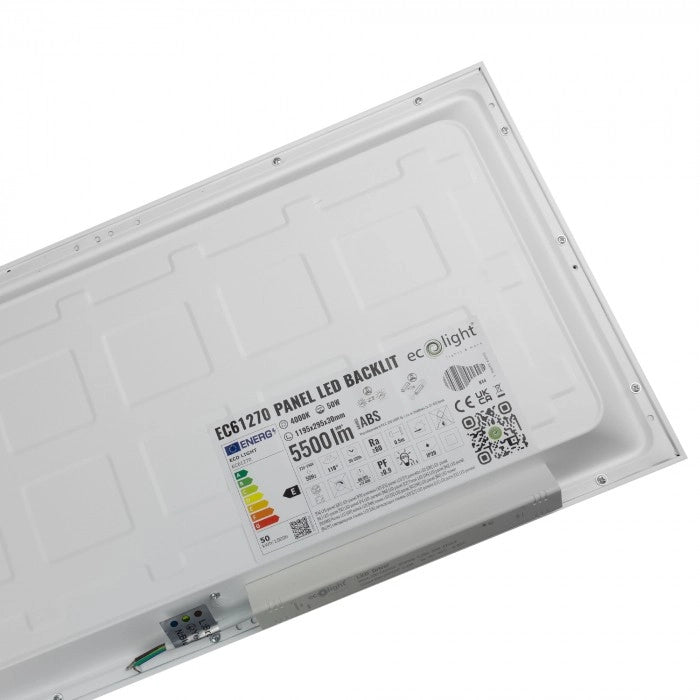 Pannello LED 50W 4000K 5500 lm bianco Ecolight