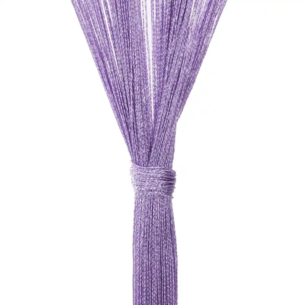 vidaXL Tende a Filo 2 pz Viola 140x250 cm