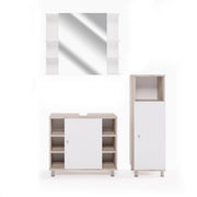 Vicco Set mobili bagno Sonoma 3 parti