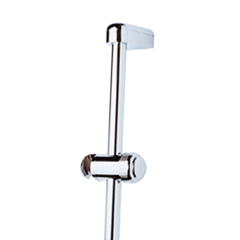 Saliscendi cromato con flessibile 60 cm