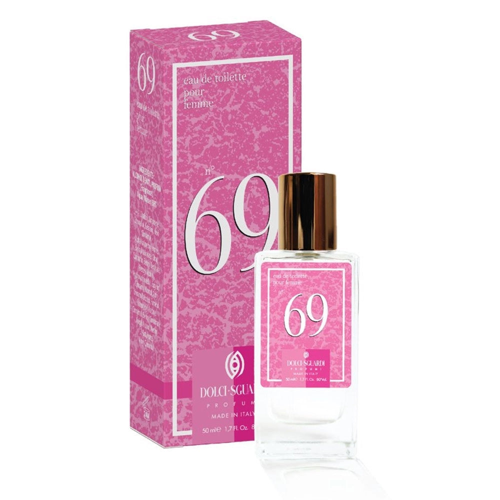 Trade Shop - Profumo Corpo Eau De Toilette Da Donna N°69 Da 50 Ml Fragranza Raffinata Sensuale 005991 -
