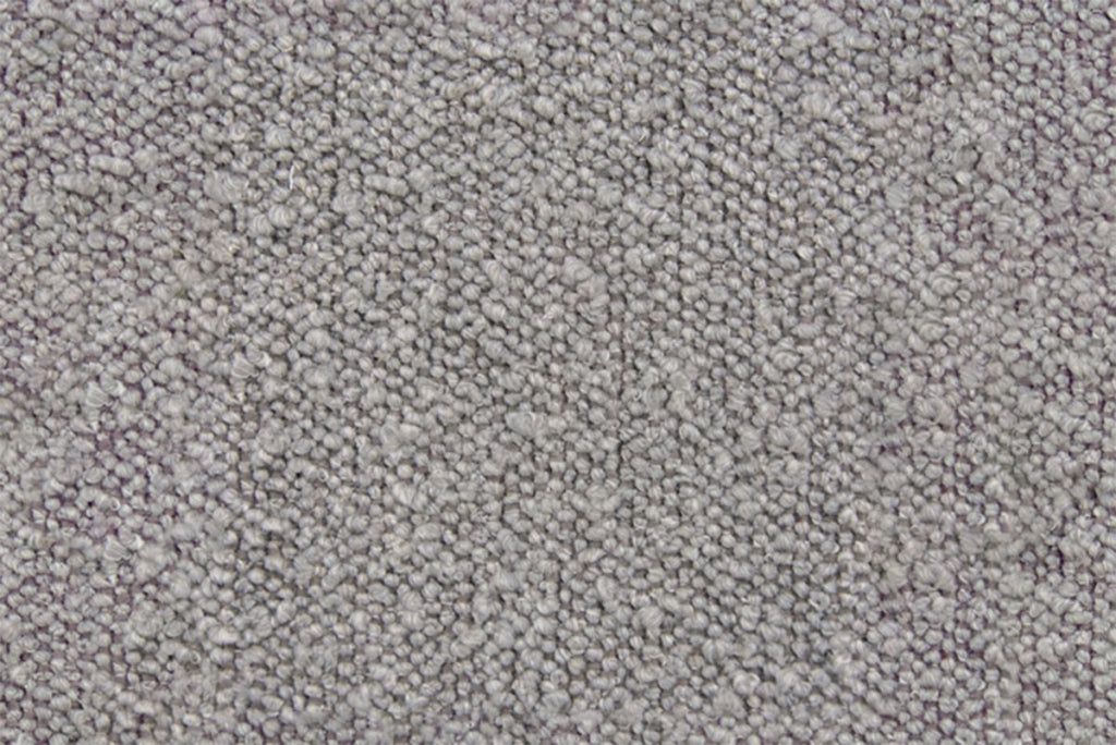 Testiera in tessuto bouclé grigio liscio L135 cm