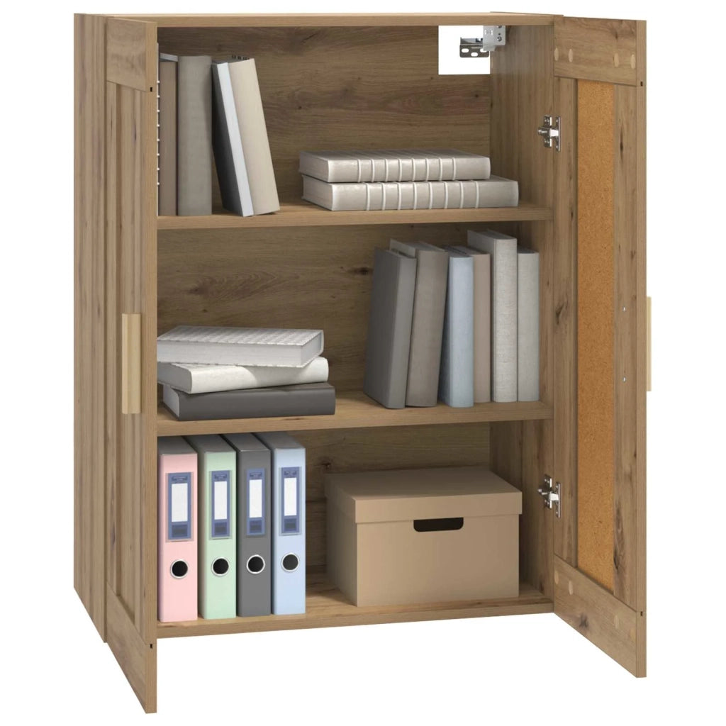 Armadietto a muro A parete Rovere artigianale 69,5 x 34 x 90 cm 8010879