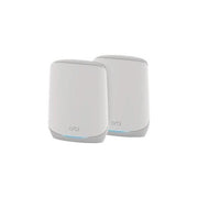 Netgear orbi rbk762s banda tripla (2.4 ghz/5 ghz/5 ghz) wi-fi 6 (802.11ax) bianco 5 interno - 140444