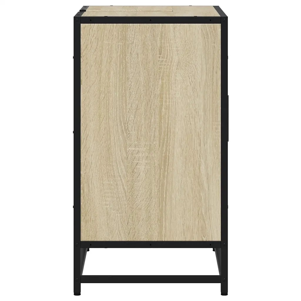vidaXL Mobile Lavabo da Bagno Rovere Sonoma 65x33x60 cm in Truciolato