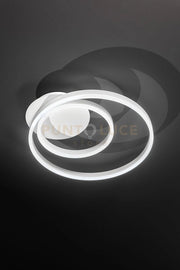 Plafoniera in metallo verniciato bianco Kirko  LED 42W CCT 3000K 4000K 6000K CRI?80 220-240V 50/60Hz 3360Lm