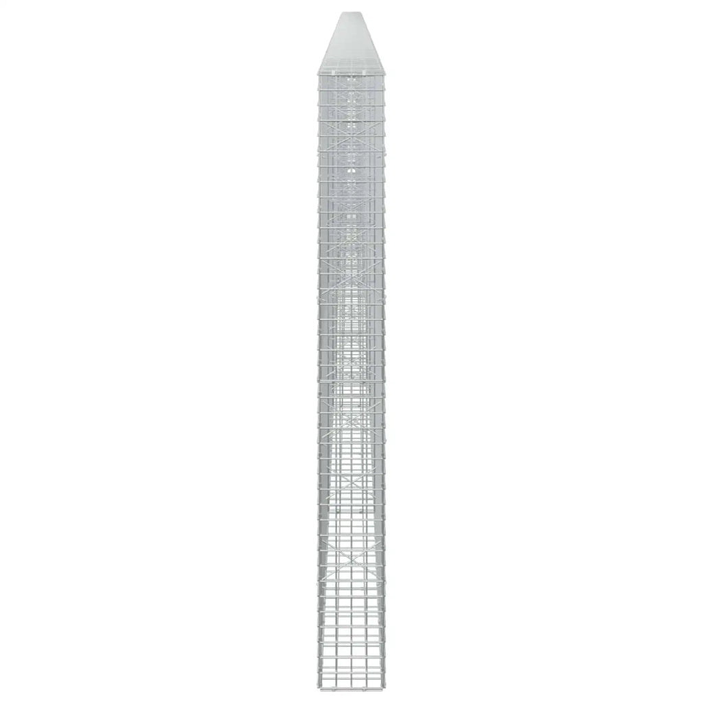 Gabione con filo da 5 mm e rete da 5x5 cm 750x20x200 cm 3464121