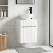 Mobile lavabo da parete Bianco 39 x 41 x 64,5 cm 890552