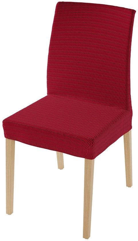 Set di 2 Sedie da Tavolo con Cuscino - Ufficio - Eleganti - Materiale di Alta Qualità - Adattamento Perfetto - Ideale per la Sala da Pranzo - Resistenti al Lavaggio in Lavatrice - Coprifondi per Sedie