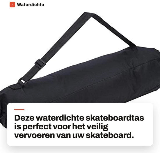 Borsa da Skateboard 600D Impermeabile - Sostenibile - Adattabile - Leggera - Progettata per Skateboard