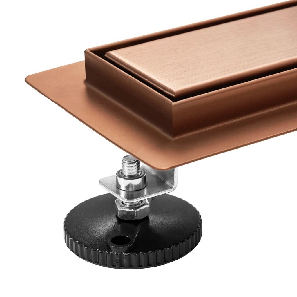 Scarico Lineare Neox Brush Copper 100