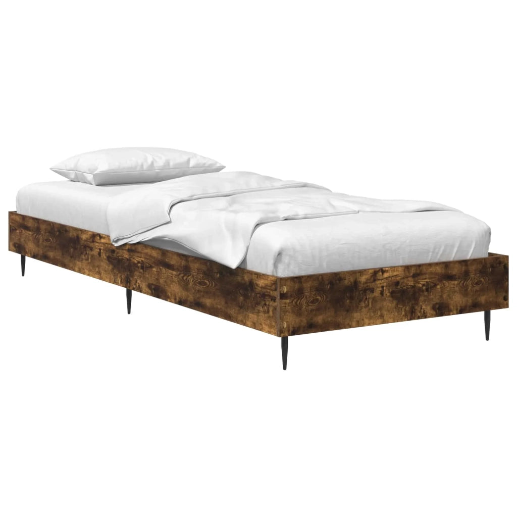 Struttura del letto Rovere Fumo 80 x 200 cm 8009048