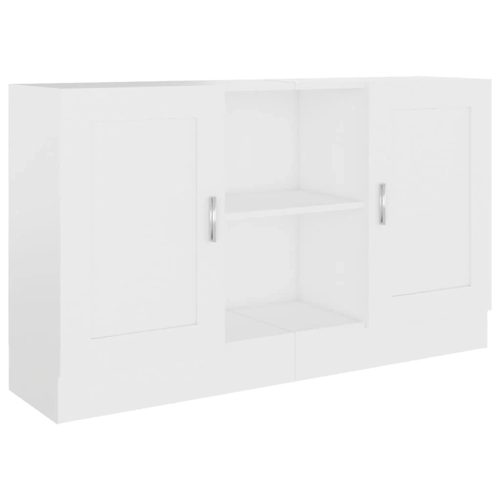 Buffet credenza cassettiera mobiletto mobile contenitore organizer per cucina soggiorno salotto 120 x 30,5 x 70 cm legno ingegnerizzato bianco 02_0030204