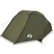 Tenda da Pesca per 3 Persone Verde Oliva Impermeabile