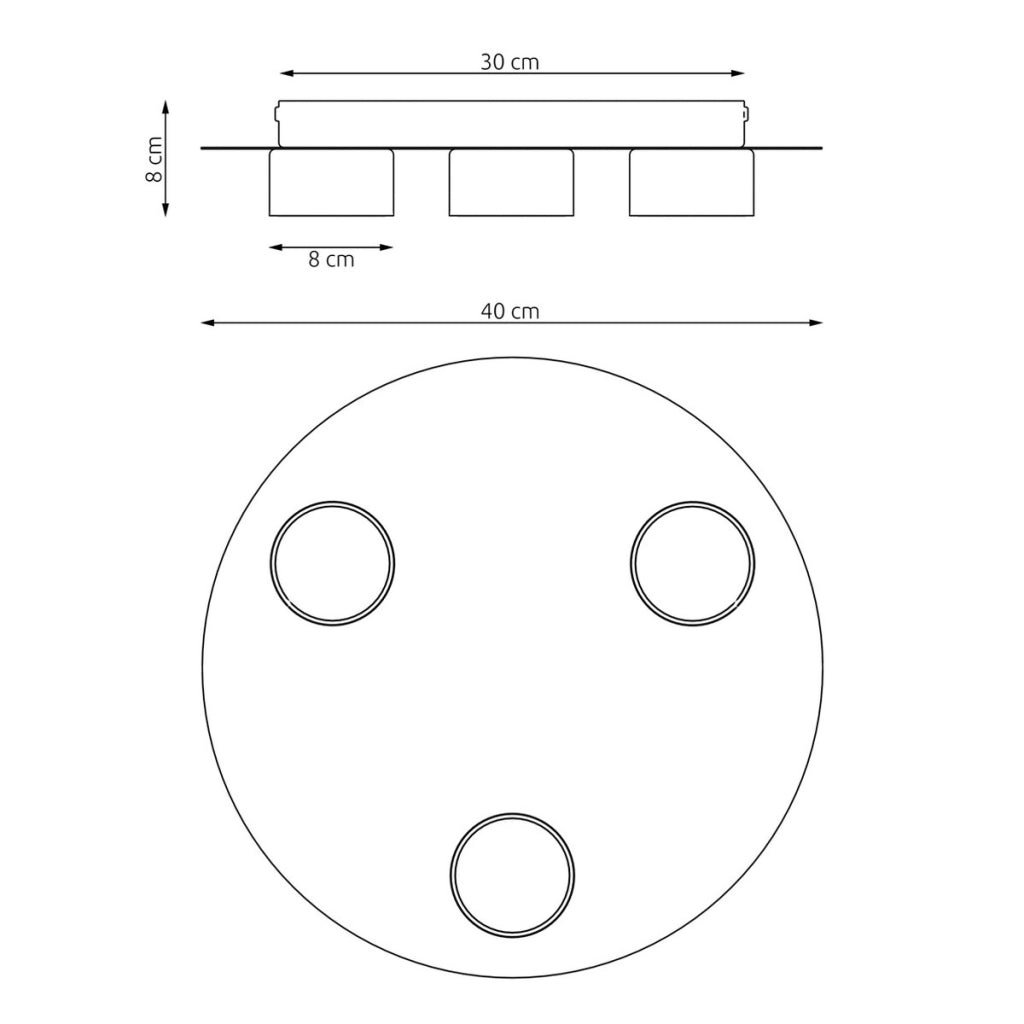 Lampada da soffitto Pixo in acciaio nero e legno naturale