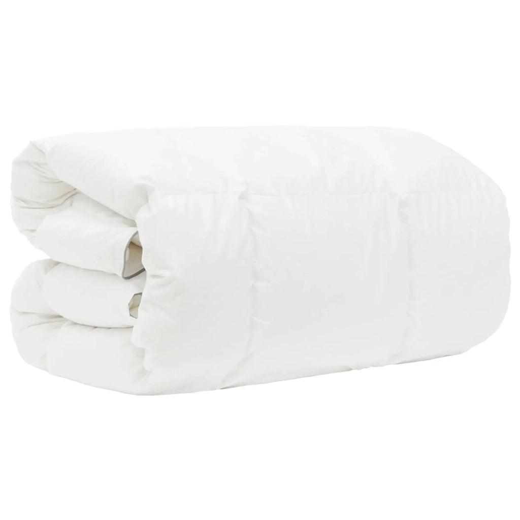 Piumone FULDA 135 x 200 cm 4 stagioni 210 GSM 90% piuma d'oca 42042762