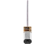 Motore elettrico 6V con riduzione di velocità, vite M3 55 mm, asse di uscita e 30/60/100/150/200/300/400/500 tpm.
