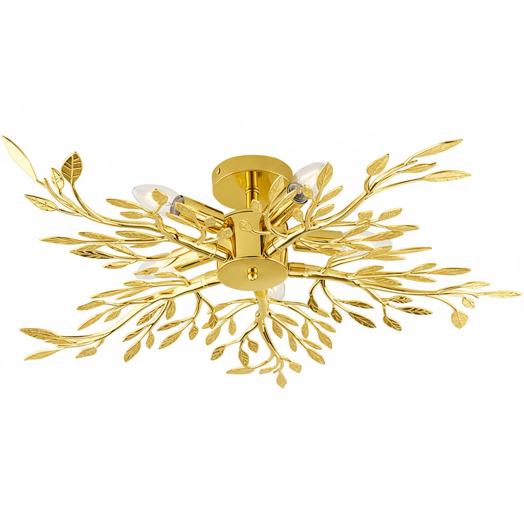 Lampada Da Soffitto Ebt022-5c Gold